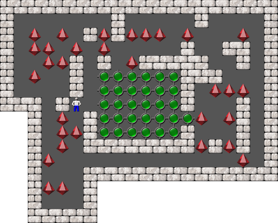 Sokoban Jean-Pierre Kent level 26